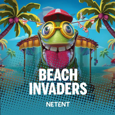 Beach Invaders oyununun kapak görseli
